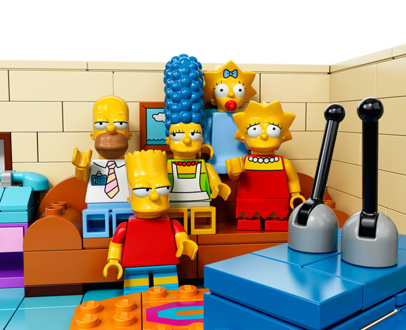 Illustration for article titled La casa Lego de los Simpson es un pequeña obra de arte